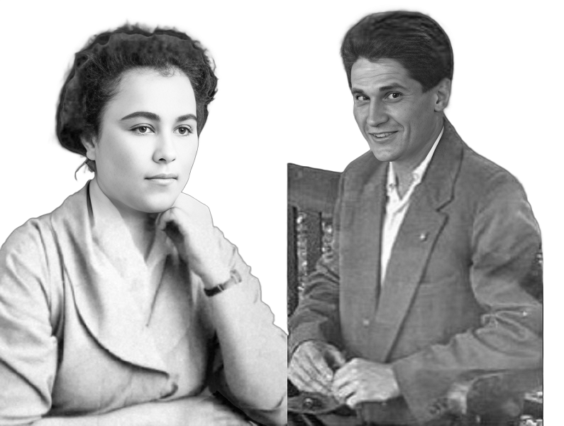 Монченко Александра Ивановна и Валерий Георгиевич.